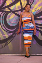 Load image into Gallery viewer, I&#39;m Wavy Midi Dress

