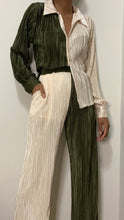 Load image into Gallery viewer, Down the Middle Plisse Pant Set
