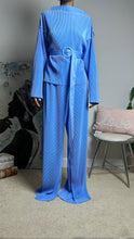 Load image into Gallery viewer, Boss Babe Belted Plisse Pant Set
