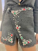 Load image into Gallery viewer, More Than Jewels Tweed Mini Skirt
