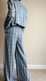 Load image into Gallery viewer, Strictly Business Plaid 3Pc Pant Suit
