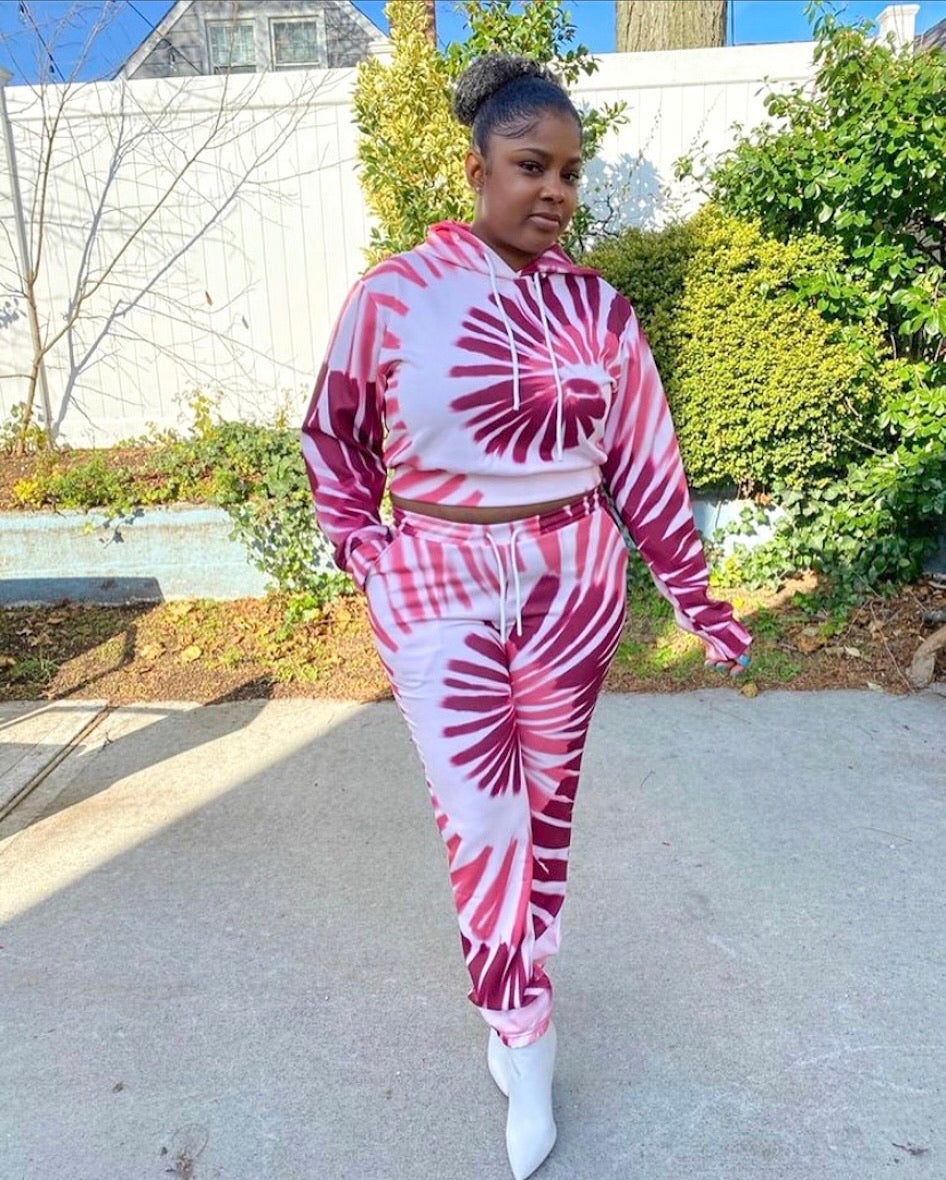 Bianca Tie Dye Jogger Set