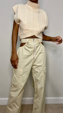 Load image into Gallery viewer, Crescent Cropped Sweater Vest

