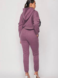 Sugar Plum Jogger Set